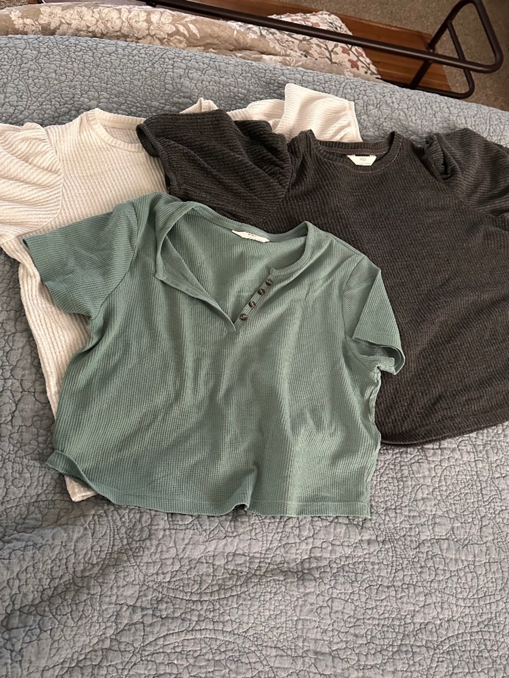 MARKS & SPENCER- Lot of 3 Loungewear Tops - L and XL